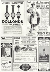 Werbung aus The Sphere von English School
