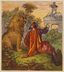 Äsops Fabeln: Der Mann und der Löwe von English School