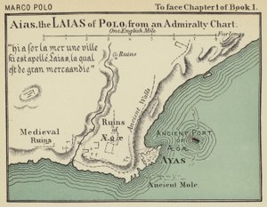 Aias, das Laias von Polo, aus einer Admiralitätskarte