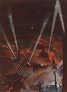Luftangriff auf London während der Blitz, Zweiter Weltkrieg von English School