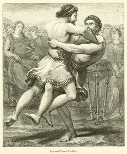 Ajax und Ulysses ringen