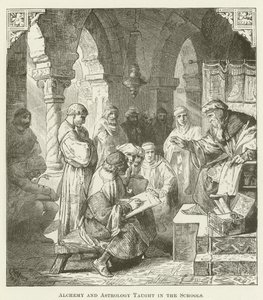 Alchemie und Astrologie in den Schulen gelehrt von English School