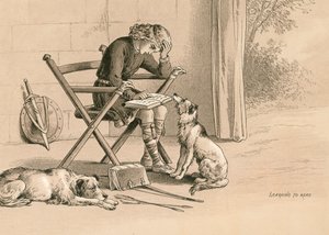 Alfred lernt lesen