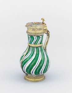 Eine silbervergoldete Iznik-Kanne von Elizabeth I, 1586