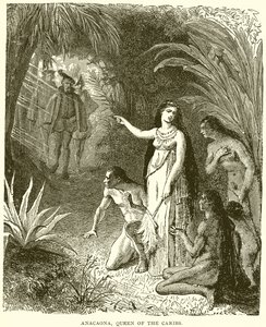 Anacaona, Königin der Kariben von English School