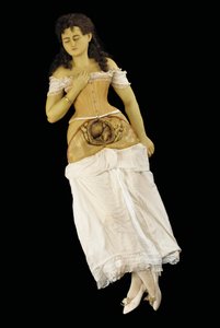 Anatomisches Modell einer schwangeren Frau