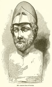 Antike Büste des Perikles