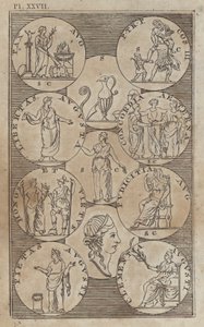 Antike griechische und römische Mythologie (Stich) von English School