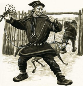 Alte Völker der Welt: Lappen von English School