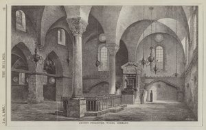 Alte Synagoge, Worms, Deutschland (Gravur) von English School