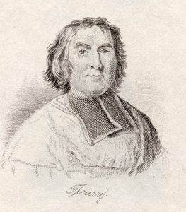 Andre-Hercule de Fleury, Bischof von Frejus, aus 