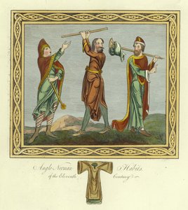 Anglo-normannische Gewänder des 11. Jahrhunderts