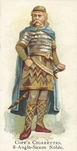 Angelsächsischer Edelmann (Chromolithografie) von English School