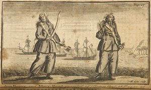Ann Bonny und Mary Read Piraten von English School