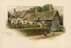 Ann Hathaways Cottage in Shottery von English School