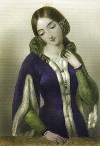 Anne von Böhmen, Königin von Richard II., gedruckt von Henry G. Bohn, 1856