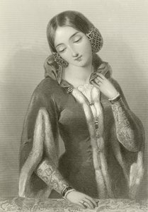 Anne von Böhmen, Königin von König Richard II. von English School