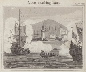 Anson greift Paita an von English School
