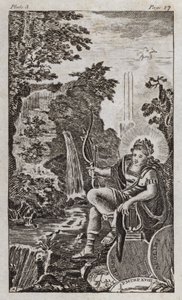 Apollo (Gravur) von English School