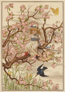 Apfelblüte von English School