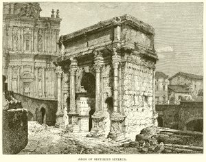 Bogen des Septimius Severus von English School