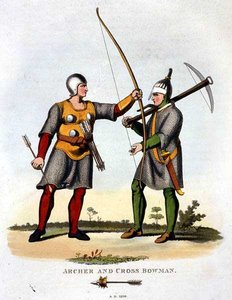 Bogenschütze und Armbrustschütze