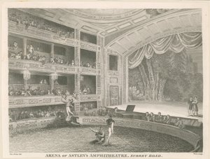 Arena des Astleys Amphitheaters, Surrey Road von English School