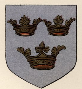 Wappen der Grand Lodge of All England, ca. 1725, aus The History of Freemasonry, Band II, veröffentlicht von Thomas C. Jack, London, 1883 von English School