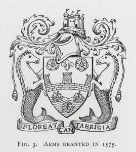 Wappen verliehen 1575 (Gravur) von English School