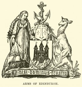 Wappen von Edinburgh von English School