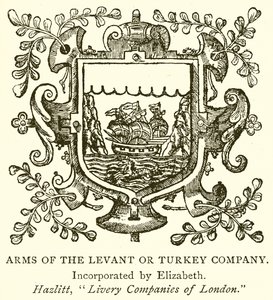 Wappen der Levante- oder Türkei-Gesellschaft von English School