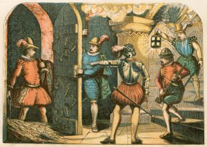 Verhaftung von Guy Fawkes von English School