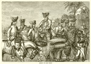 Verhaftung von Lord Pigot (1776) von English School