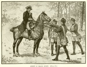 Verhaftung von Major Andre von English School