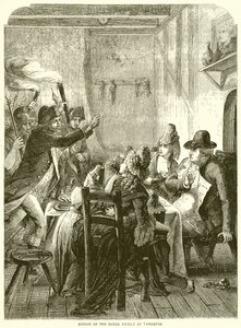 Verhaftung der königlichen Familie in Varennes von English School