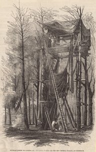 Artesische Bohrmaschinen zur Wassergewinnung für den neuen Crystal Palace von English School