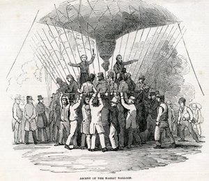 Aufstieg des Nassau-Ballons