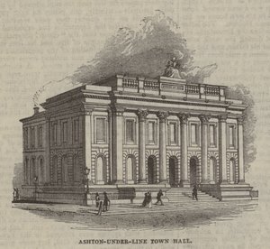 Rathaus von Ashton-under-Lyne von English School