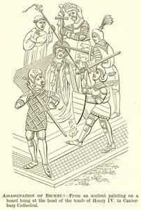Ermordung von Becket von English School