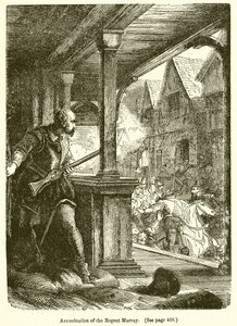 Ermordung des Regenten Murray von English School