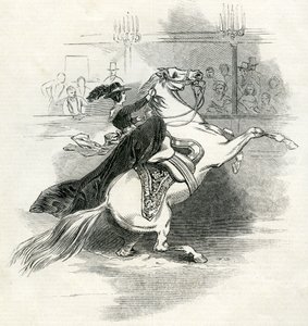 Astleys Amphitheater, London, Szene im Zirkus