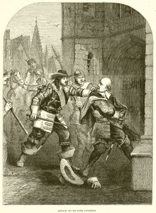 Angriff auf Sir John Coventry von English School
