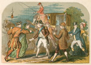 Versuchtes Attentat auf George III durch Margaret Nicholson von English School