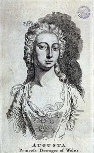 Augusta, Prinzessin Witwe von Wales, ca. 1751
