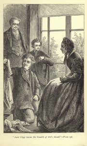 Tante Glegg erfährt die Breite von Bobs Daumen von English School