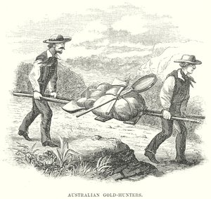 Australische Goldsucher