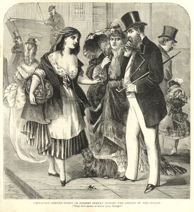 Peinliches Missgeschick in der Regent Street während der Hochsaison von English School
