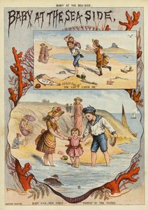 Baby am Strand von English School