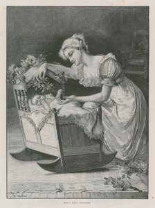 Das erste Weihnachten des Babys von English School