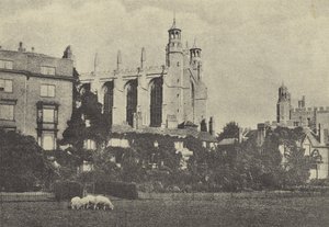 Baldwins Ende, um 1899 (Gravur) von English School